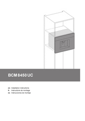 Bosch BCM8450UC Installation Instructions Manual