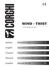 Corghi WIND-TWIST Operator's Manual