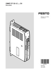 Festo CMMT-ST-C8-1C-EC-PN Manual
