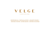 VELGE VCCH 9003.1 Installation, Operating And Maintenance Instructions