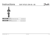 Danfoss SAF VFU21 Series Instructions Manual