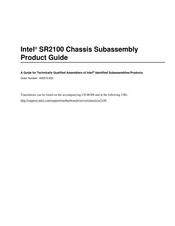 Intel SR2100 Product Manual