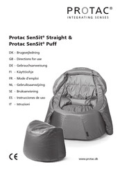 Protac SenSit Straight Directions For Use Manual