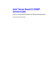 Intel S1200BT Service Manual