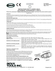 Sioux Tools 2A2152B Instructions Manual