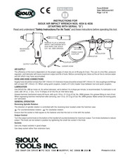 Sioux Tools 4034C Instructions Manual