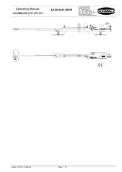 Schmalz VACUMASTER VHB 250 Operating Manual