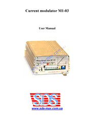 SDS M1-03 User Manual