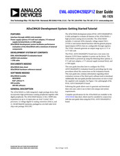 Analog Devices EVAL-ADuCM420QSP1Z Getting Started Tutorial