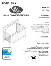 Dorel Asia 0-65857-17451-9 Instruction Booklet