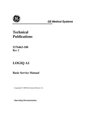 GE LOGIQ A1 Basic Service Manual