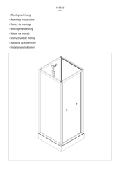Hornbach 1978-0 Assembly Instructions Manual