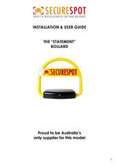 SecureSpot STATEMENT Installation & User Manual
