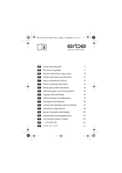 Erbe 20190-117 Notes On Use