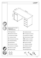 Homexperts Fabio 2 Assembly Instructions Manual
