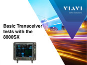 Viavi 8800SX Manual