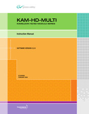 THOMSON Grass Valley KAM-HD-MULTI Instruction Manual