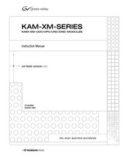 THOMSON Grass Valley KAM-XM-UDC Instruction Manual