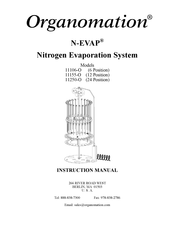 Organomation N-EVAP 11155 Instruction Manual