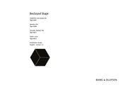 Bang & Olufsen BeoSound Shape Installation Manual