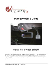 Digital-Ally DVM-500 User Manual