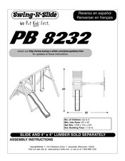 Swing-N-Slide PB 8232 Assembly Instructions Manual
