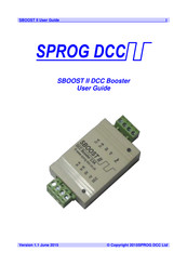 Sprog SBOOST II User Manual