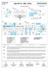 Eduard Weekend Edition Spitfire Mk.IXe Manual