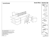 Steelcase Turnstone Small Office Solution Set Assembly Instructions