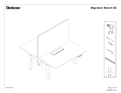 Steelcase Migration Bench SE Instructions Manual
