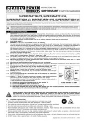 Sealey SUPERSTART220.V3 Instructions