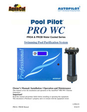 Autopilot Pool Pilot PROA PROB22 Owner's Manual