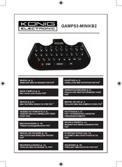 König Electronic GAMPS3-MINIKB2 Manual