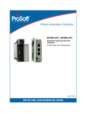 ProSoft Technology MVI56E-AFC Setup And Configuration Manual