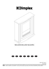 Dimplex NELSON DELUXE NLS20RC Instructions Manual