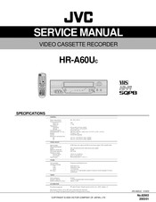JVC HR-A60UC Service Manual