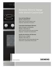 Siemens HE2224 C Use And Care Manual