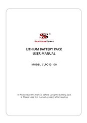 SunStone Power SLPO12-100 User Manual