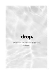 Drop Vuolle Installation And Operating Instructions Manual