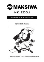 MAKSIWA MK.200.I Instruction Manual