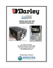 DARLEY PuriFIRE VERSA SEA PAK 200 Owner's Manual