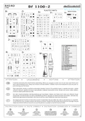 Eduard 84140 Instruction Sheet