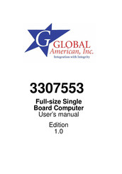 Global American 3307553 User Manual
