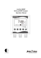 JensPrima innoCon 6800P Operation Manual