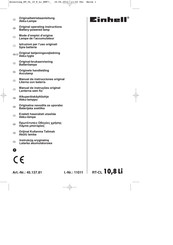 EINHELL RT-CL 10,8 Li Original Operating Instructions