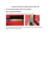 Binatone DM 856W User Manual