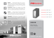 PR 2220V102-IN Manual
