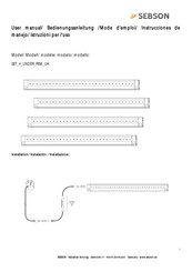 SEBSON SET 4 UNDER REM UK User Manual