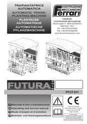 Ferrari PFUT-011 Operating And Service Manual