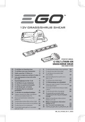 EGO CHT2000E Operator's Manual